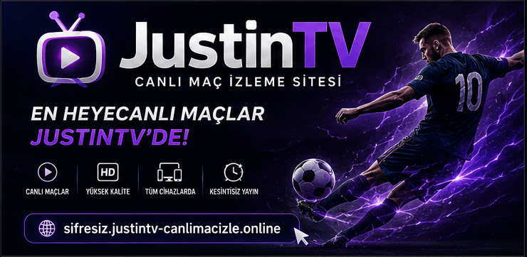 En heyecanlı maçlar Justin TV'de